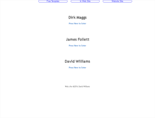 Tablet Screenshot of jamesfollett.dswilliams.co.uk